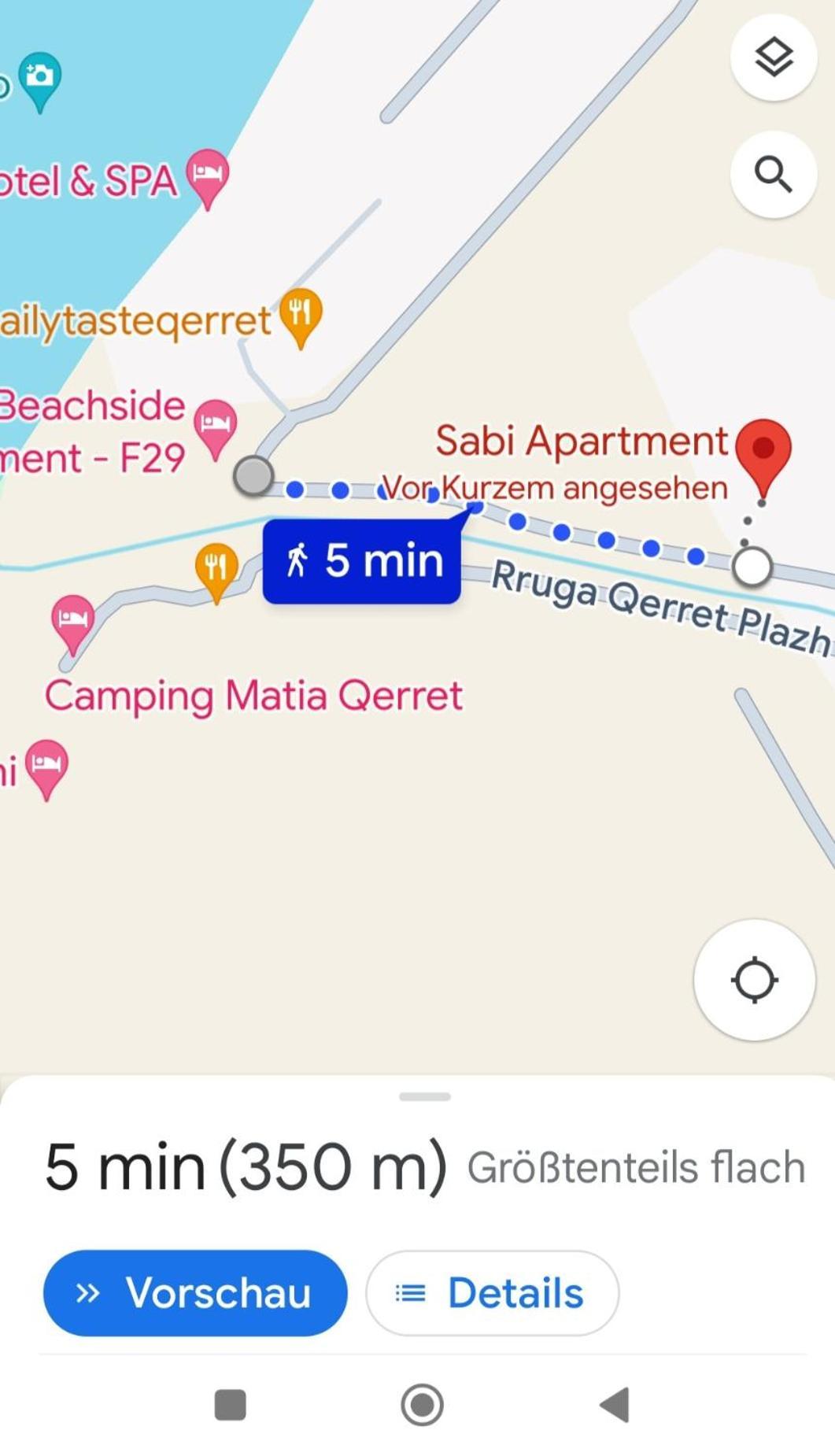 Sabi Apartment Golem Qerret Eksteriør bilde